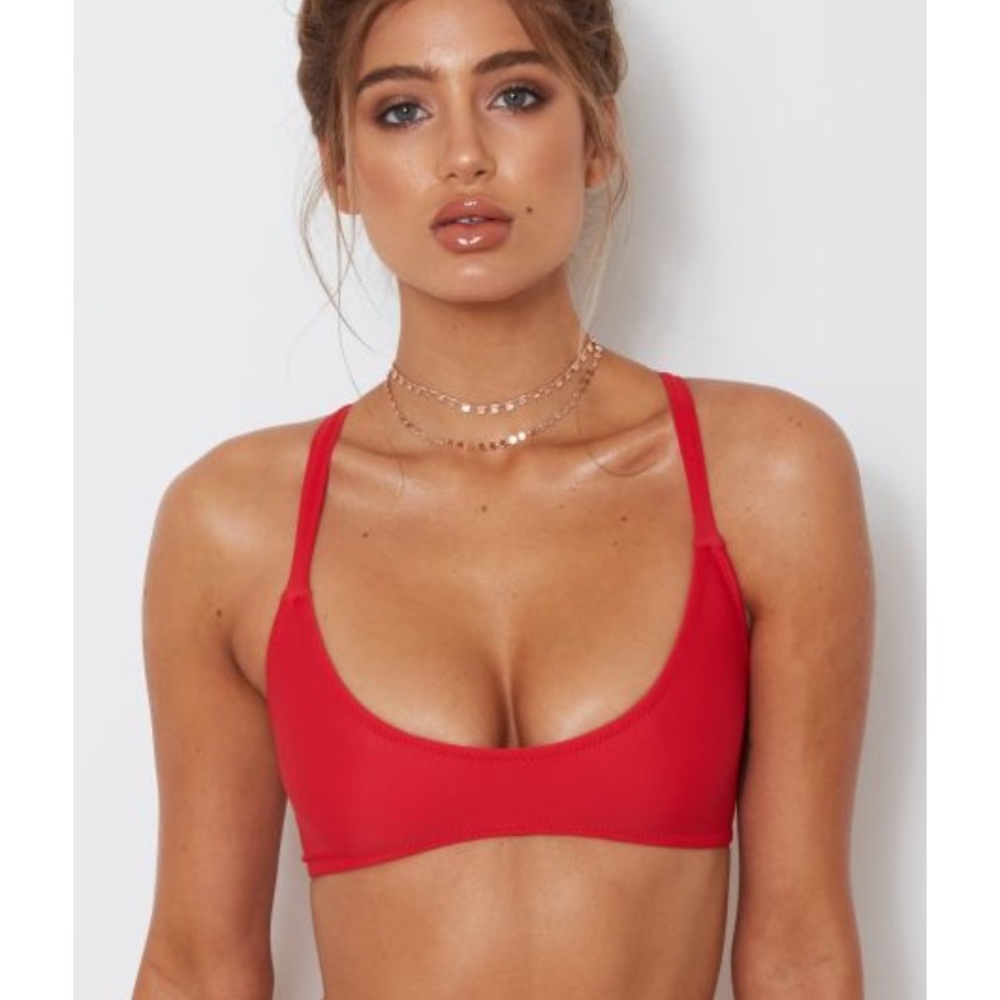 White Fox Isla Bikini Top